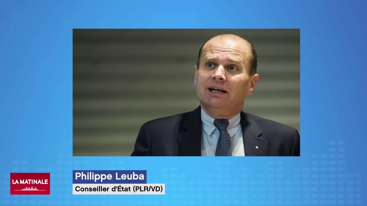 Philippe Leuba, conseiller d'Etat PLR vaudois (vidéo)