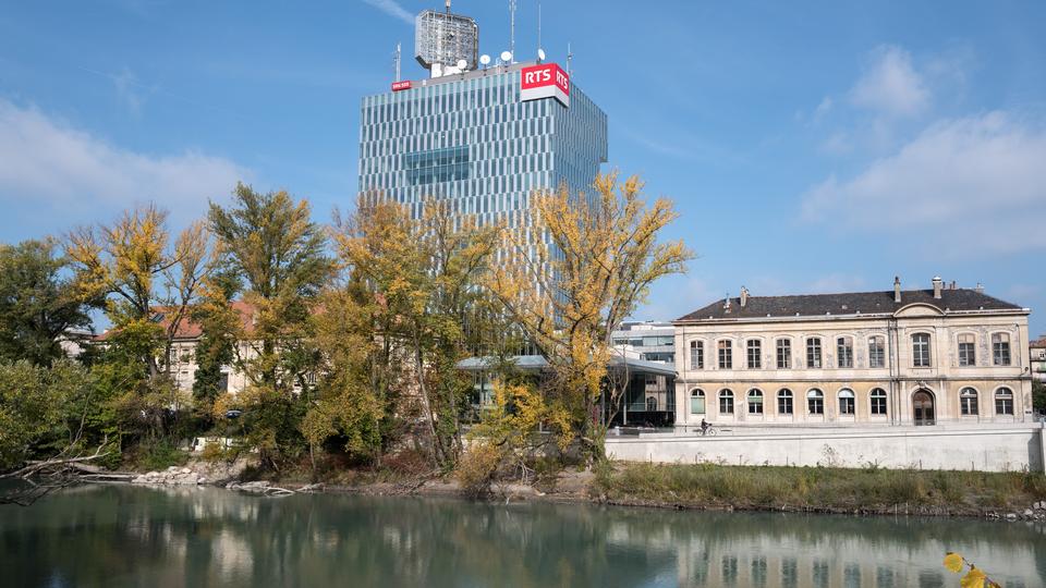 La tour de la RTS à Genève. [RTS - Laurent Bleuze]