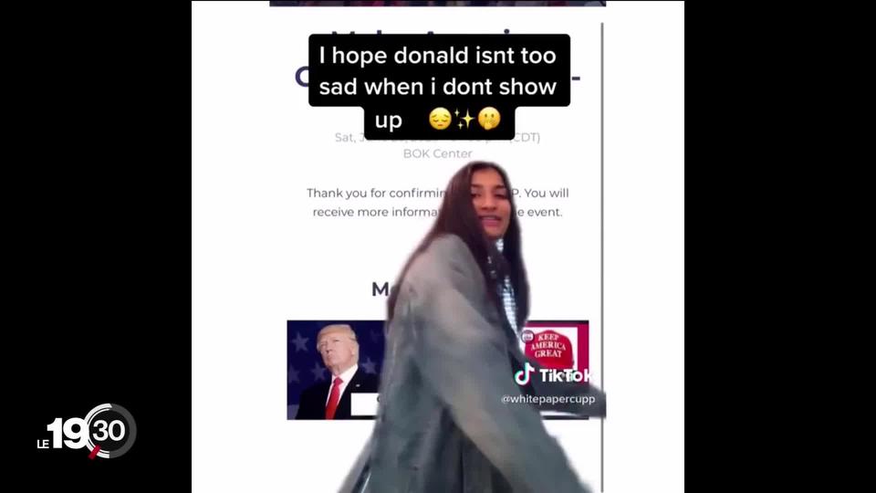 Donald Trump a été victime d'une blague relayée par TikTok.