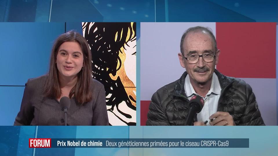 Un duo féminin remporte pour la première fois un Nobel scientifique: interview de Denis Duboule