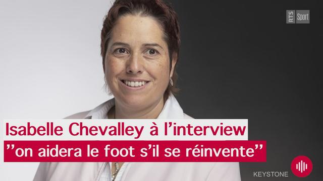 Interview d'Isabelle Chevalley dans Sport Première