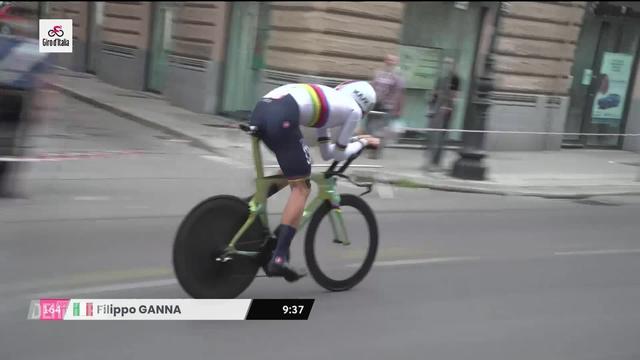 Cyclisme, Tour d'Italie, 1re étape: Filippo Ganna premier maillot rose du Giro