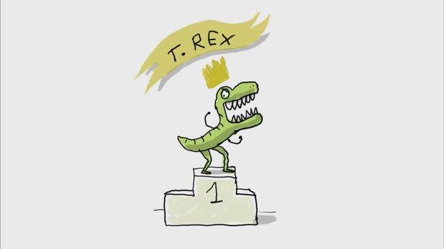 Le T.Rex est-il le plus fort des dinosaures ?