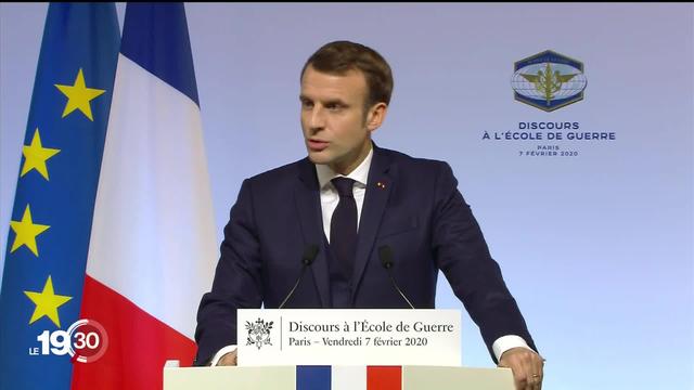 Dissuasion nucléaire: Emmanuel Macron exhorte les Européens à renforcer une défense commune.