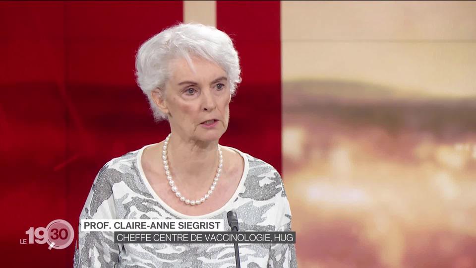 Claire-Anne Siegrist, directrice du Centre de vaccinologie HUG, revient sur l'évolution du virus