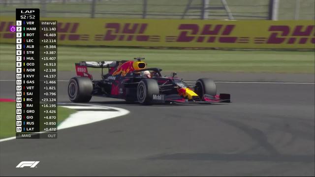 GP de Grande-Bretagne (#5): Verstappen (NED) s'impose devant Hamilton (GBR) et Bottas (FIN)