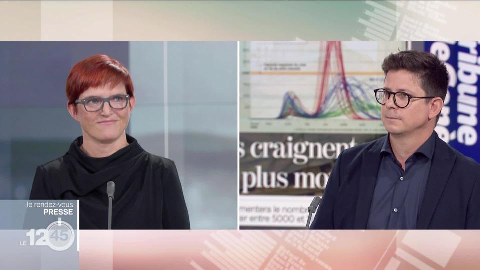 Rendez-vous de la presse « Deuxième vague, est-on mieux préparé ? » Annick Chevillot resp. flux santé de Heidi.news et Titus Plattner de la cellule enquête de Tamedia.