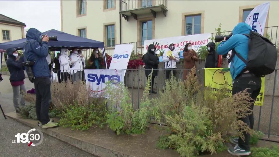 Neuchâtel: coup d'envoi d'une semaine de mobilisation du personnel soignant.