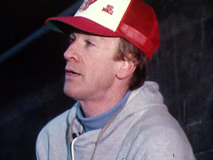 Gaston Pelletier, entraîneur canadien du HC Gotteron en 1980.