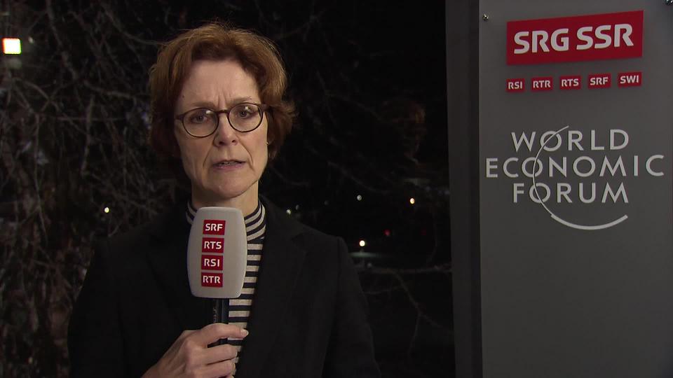 Qu'attendre de Davos pour l'économie suisse? Interview de Monika Rühl