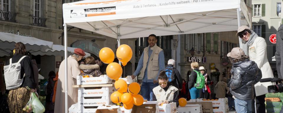 Des oranges qui ont du coeur, la traditionnelle vente annuelle de la Fondation Terre des hommes [tdh.ch]