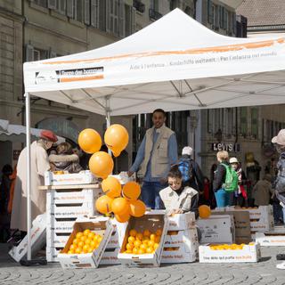 Des oranges qui ont du coeur, la traditionnelle vente annuelle de la Fondation Terre des hommes [tdh.ch]