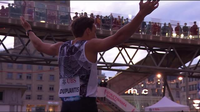 Athletissima, saut à la perche messieurs: la victoire d'Armand Duplantis (SUE) à 6.07m