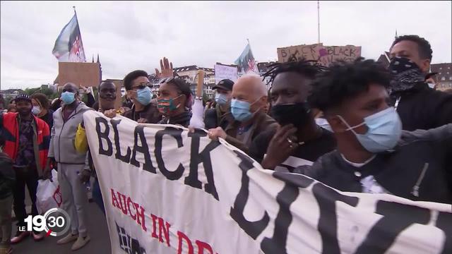 Nombreuses manifestations anti-racisme en Suisse.