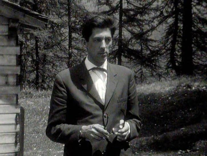 L'écrivain suisse Walter Matthias Diggelmann en 1963.