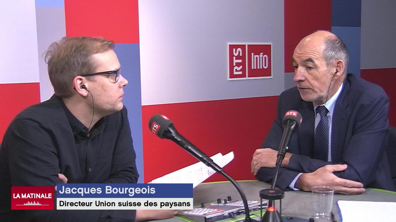 L'invité de la Matinale (vidéo) - Jacques Bourgeois, directeur de l'Union suisse des paysans