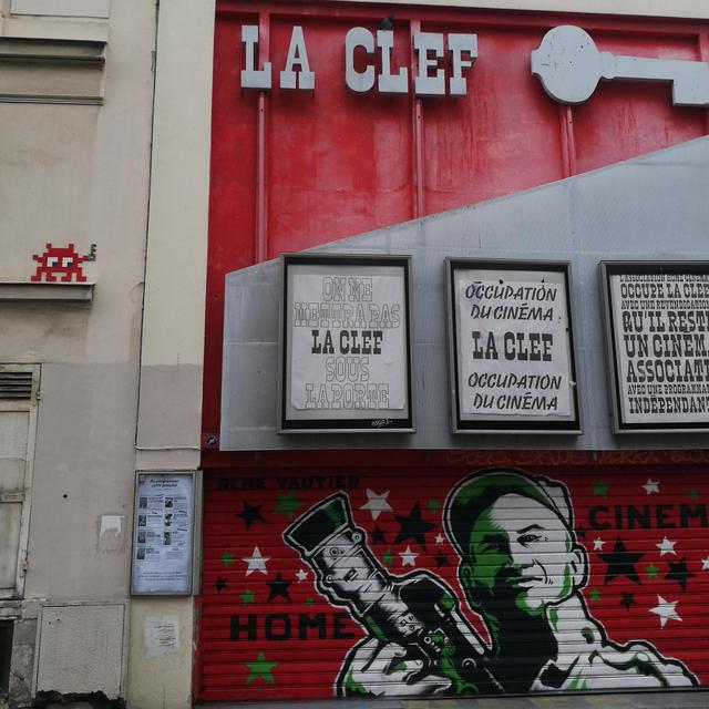 La Clef, le dernier cinéma associatif de Paris. [RTS - Emmanuel Haddad]