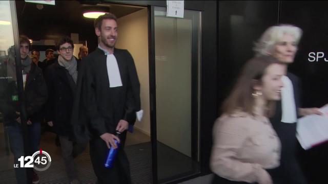 Douze jeunes activistes du climat sont jugés en appel aujourd'hui à Renens, près de Lausanne.