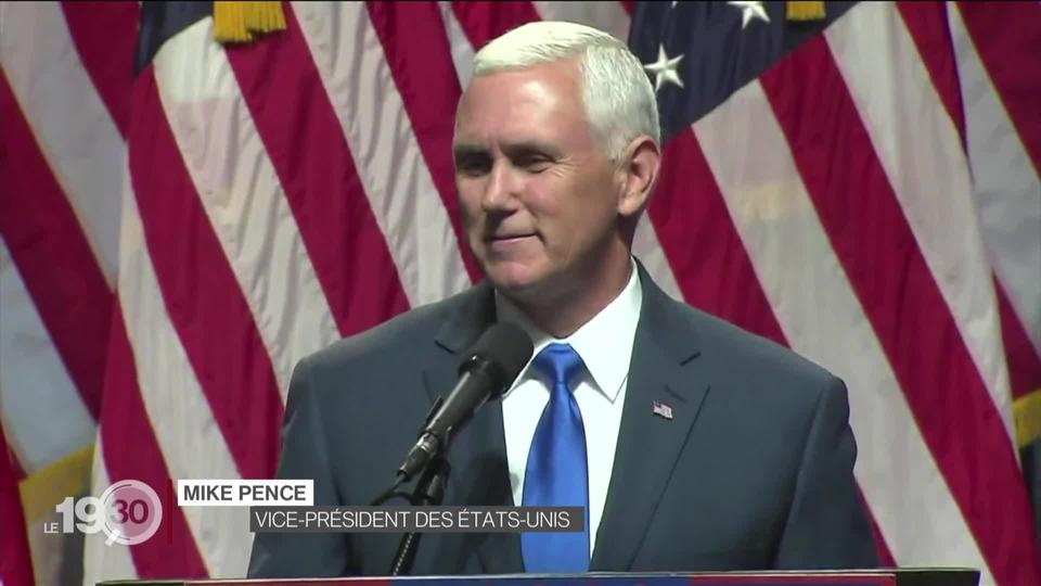 Le portrait de Mike Pence, vice-président de Donald Trump.