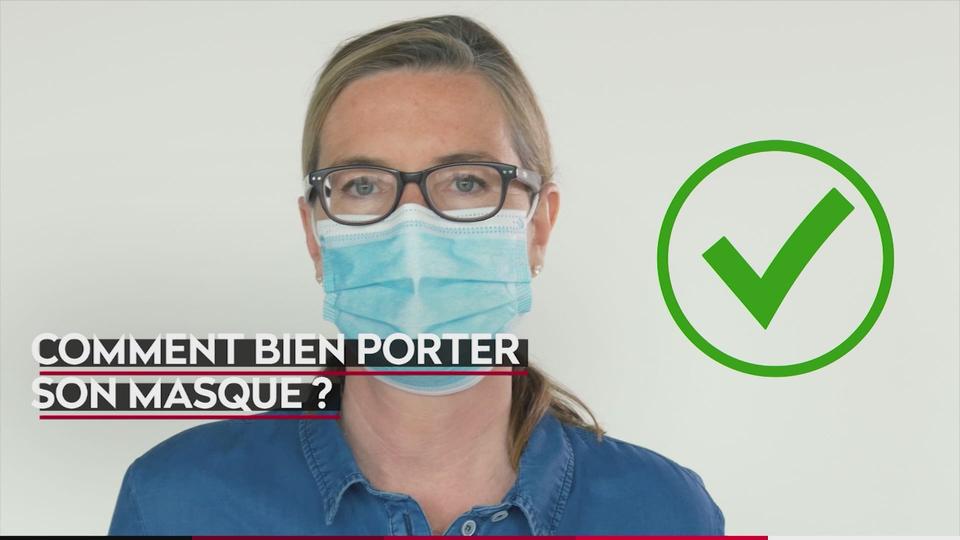 Comment bien porter un masque ?