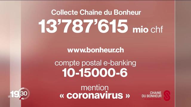 Presque 14 millions récoltés grâce à la Chaîne du Bonheur.