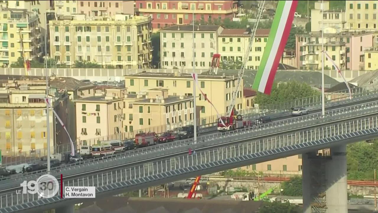 Le nouveau pont de Gênes est inauguré aujourd'hui, moins de deux ans après l'effondrement