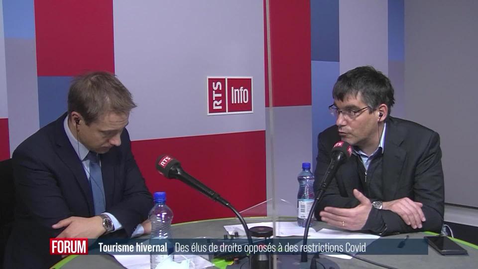 Une saison de ski non réglementée ? Débat entre Philippe Nantermod et Roger Nordmann