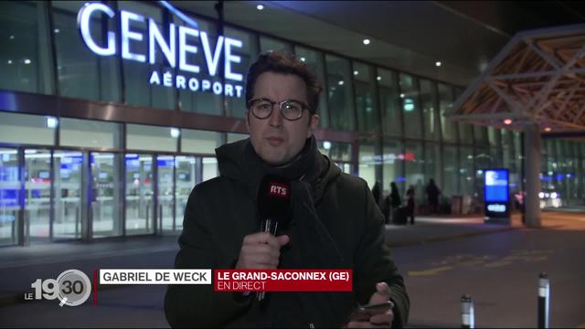 Gabriel de Weck: "Une soixantaine vols ont été annulés au départ ou à destination de Genève".