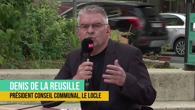 Il y a un ressenti contre les frontaliers au Locle, selon le président du conseil communal Denis de La Reussille