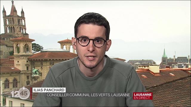 La réaction d'Ilias Panchard, conseiller communal Les Verts à Lausanne.