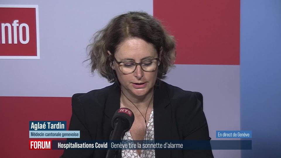 Le nombre d’hospitalisations liées au Covid-19 inquiète à Genève