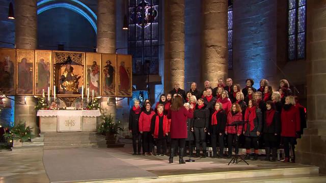 Culte de la Veillée de Noël à l’Eglise St Andreas de Weissenburg en Franconie (D)