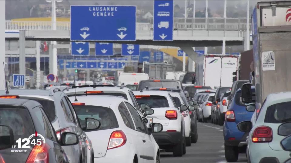 Frontière franco-genevoise: confusion après la fermeture de certaines douanes