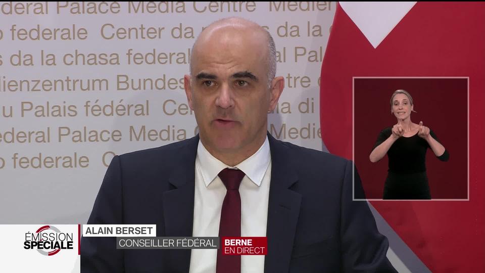 Alain Berset explique la mise en place des nouveaux tests rapides