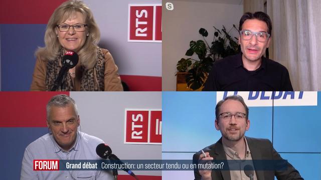 Le grand débat - Construction: un secteur tendu ou en mutation?