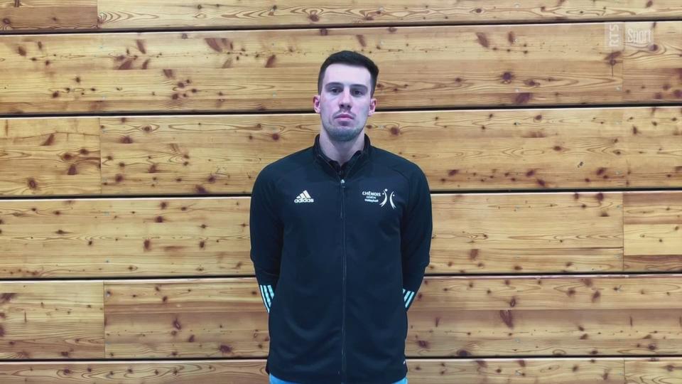 Volley: interview de Jovan Jokic, joueur de Chênois