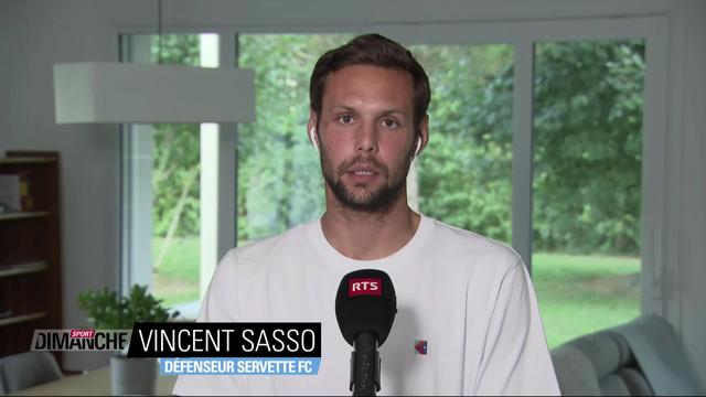 Football: Interview de Vincent Sasso, défenseur du Servette FC