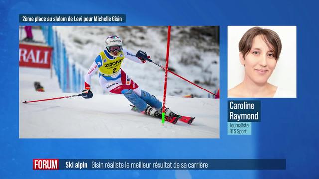 Ski alpin: Michelle Gisin réalise le meilleur résultat de sa carrière