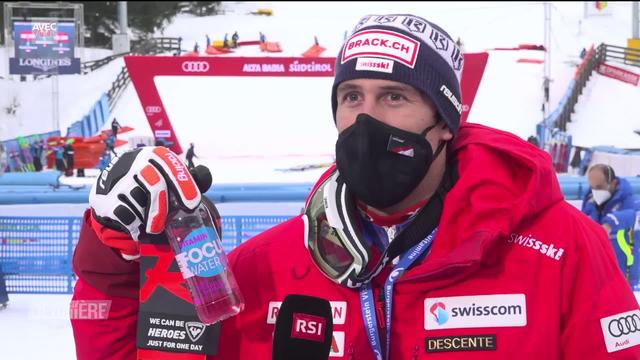 Ski: Ramon Zenhäusern remporte le slalom d’Alta Badia