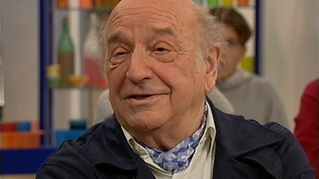 Le comédien Jean Vigny en 1999. [RTS]