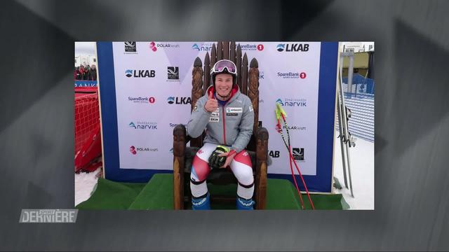 Ski, descente messieurs, Narvik (NOR): Alexis Monney  décroche la médaille d'or  aux Mondiaux juniors