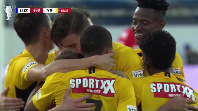 1-4, Lucerne - Young Boys (1-2): les Bernois s'imposent en prolongation grâce à Gaudino