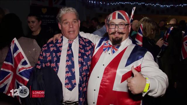 Le Brexit est officiellement entré en vigueur hier soir à minuit. Champagne et feux d'artifice au Royaume Uni.