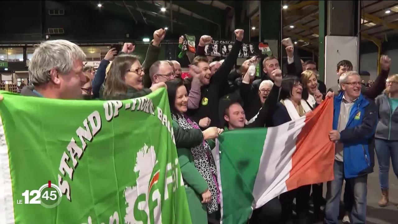 En Irlande, c'est une percée historique. Le parti Sinn Fein arrive en tête des élections législatives.