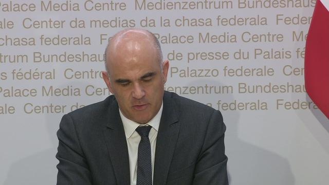 Alain Berset s'exprime sur le dossier électronique du patient