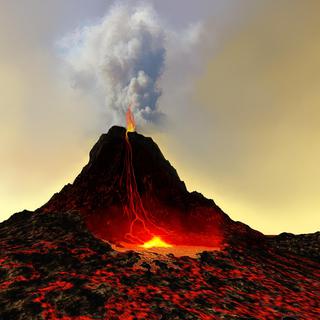 Eruption volcanique [Depositphotos - CoreyFord]