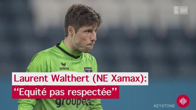 Super League: Laurent Walthert (Xamax) à l'inreview