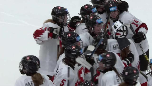 Hockey dames, République tchèque – Suisse (0-1 tb): victoire pour les Suissesses