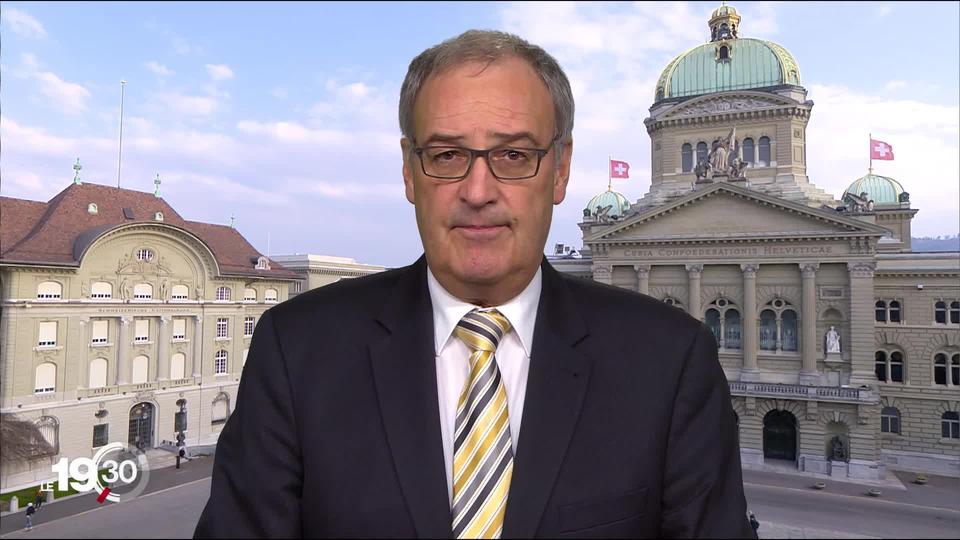 Guy Parmelin "484'000 personnes se sont annoncées. C'est un grand défi de trouver des solutions rapides."