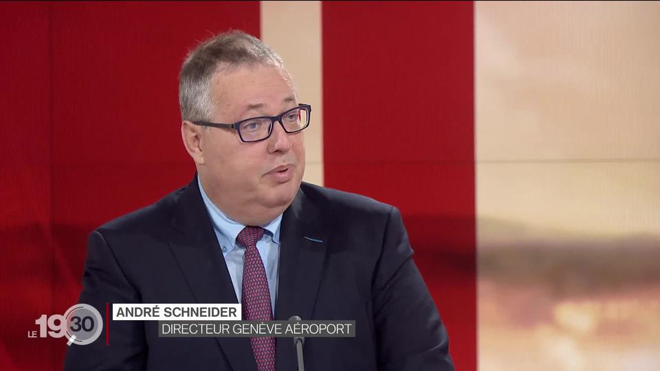 André Schneider, directeur Aéroport Genève: "On va très grandement augmenter les destinations à partir du 1er juillet."